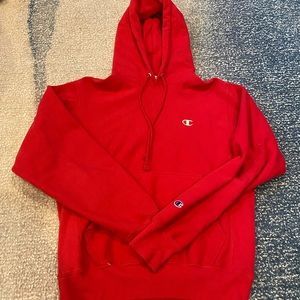 Red Champion Sweatshirt